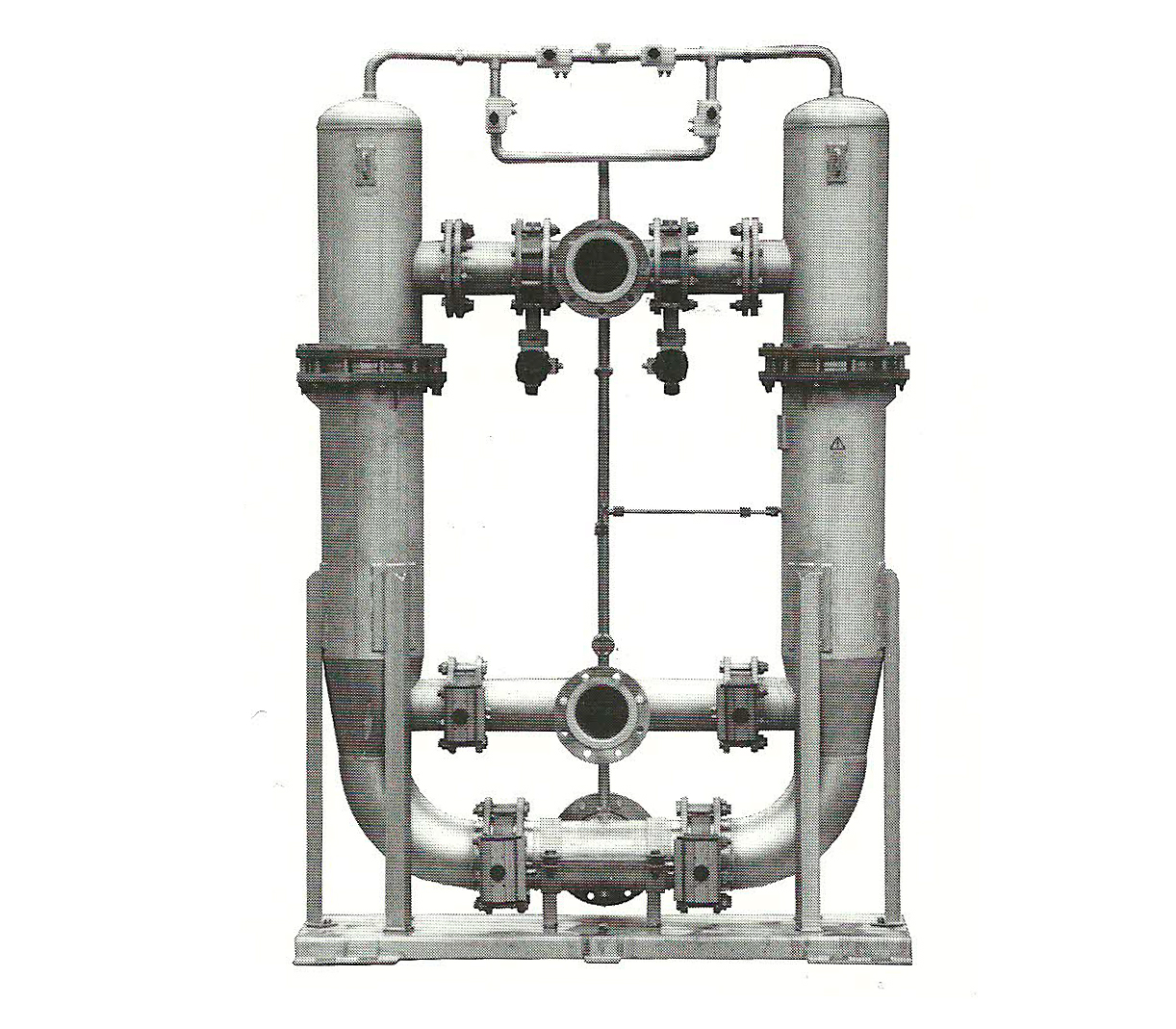 Automatiskt tryckfilter backspolning vattenfilter