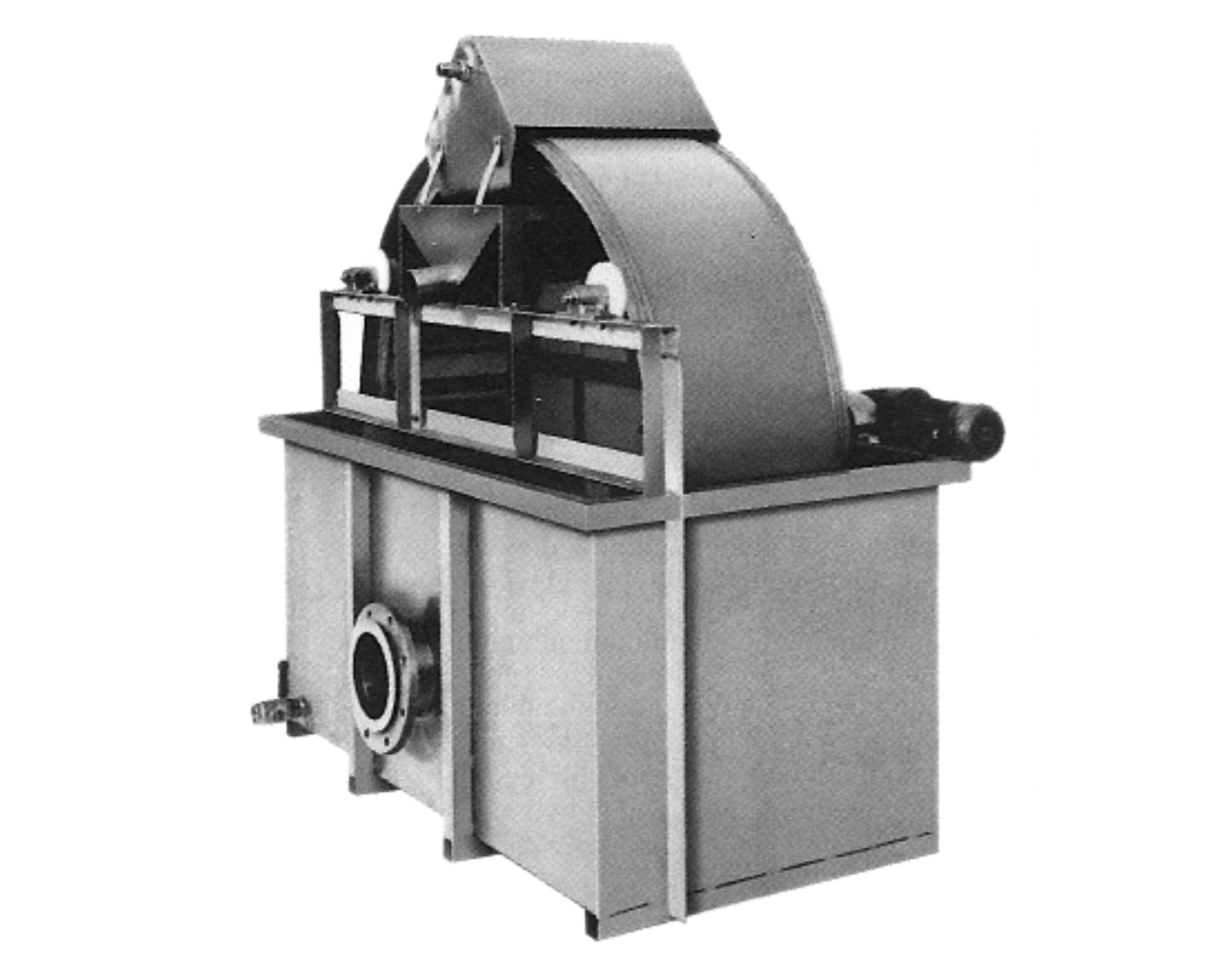 rt drum screen self-cleaning